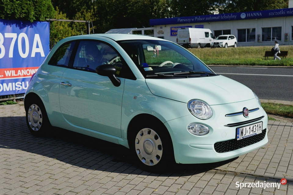 Fiat 500 salon Polska seria 4 piękny kolor 12 manualna mazowieckie Warszawa
