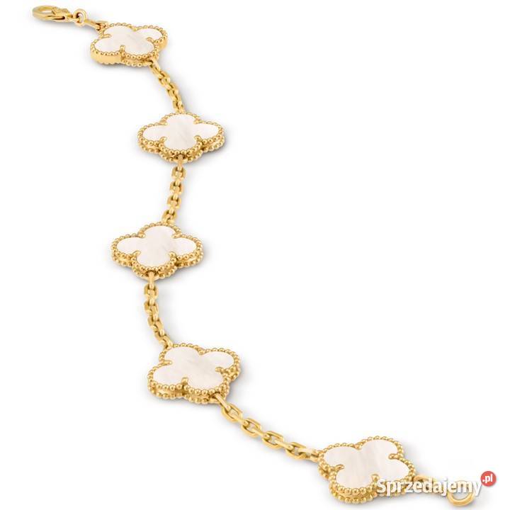 VAN CLEEF ARPELS Złota Bransoletka 18K Alhambra