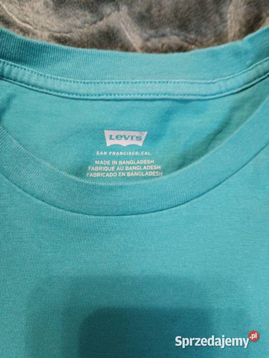 Koszułka Levis Tshirt turkusowy XS Katowice