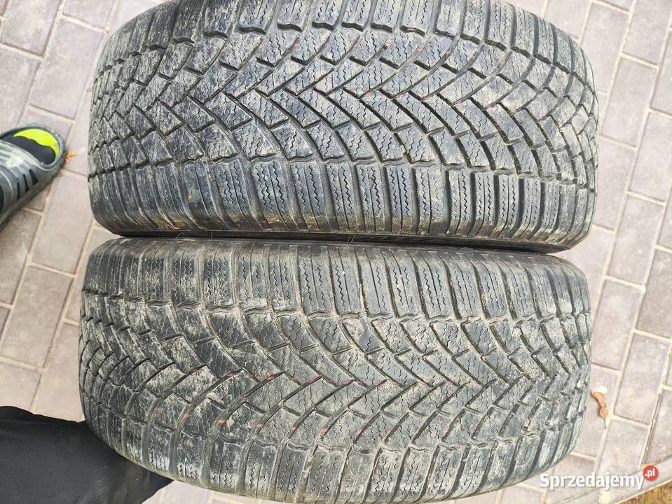 2 opony zimowe Bridgestone 22555 r17 bieżnik 6mm Piłatka