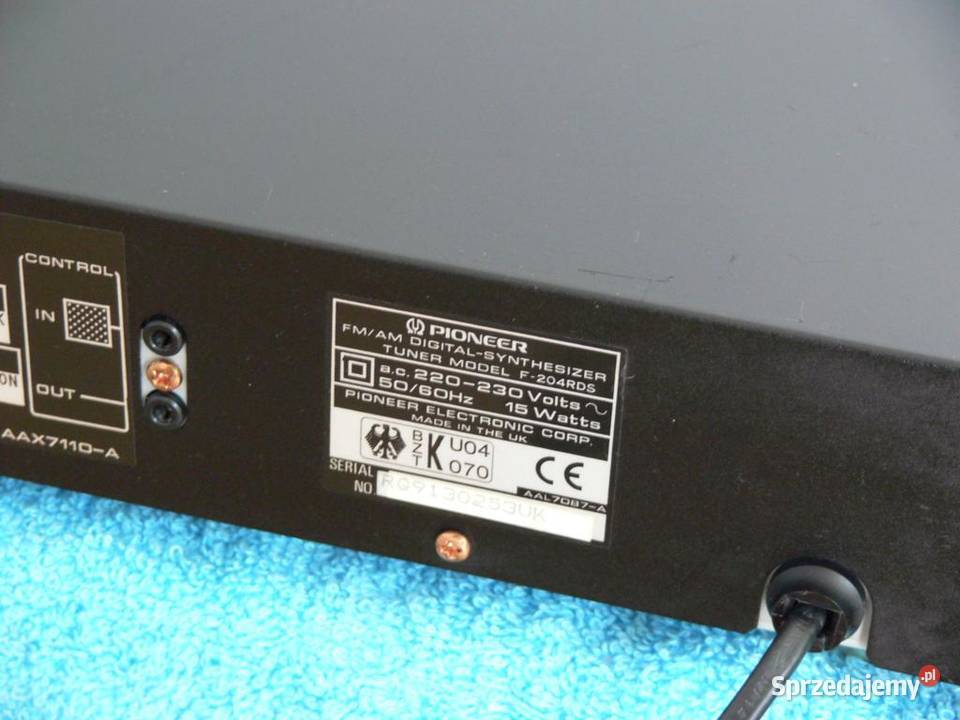 Tuner radiowy cyfrowy Pioneer F204 RDS WYSYŁKA Amplitunery Jasło sprzedam