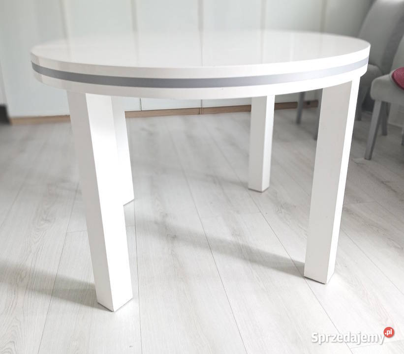 rozkładany okrągły biały Kraków