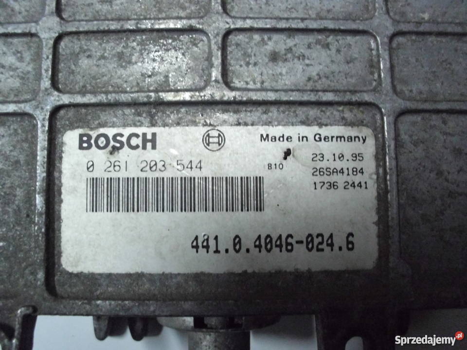 Komputer Silnika VW SKODA SEAT AUDI 0261203544 komputery dolnośląskie Lubin