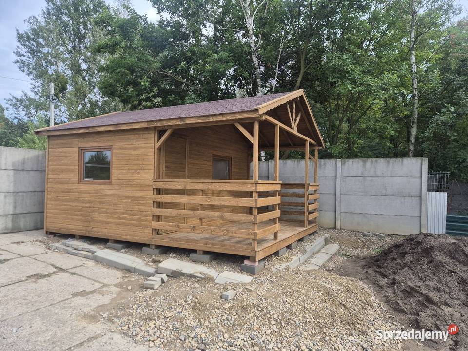 Domek ogrodowy z werandą małopolskie Jordanów