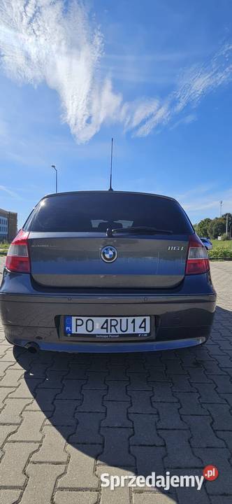 BMW E87 116i 2006 213 000 Bogate wyposażenie wielkopolskie Poznań