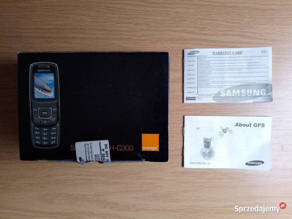 Kolekcjonerski SAMSUNG SGHC300 komplet sieci Pszczyna