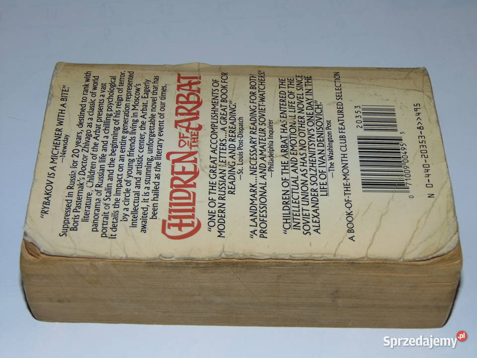 Children of Arabat Anatoli Rybakov Rybakow Lublin