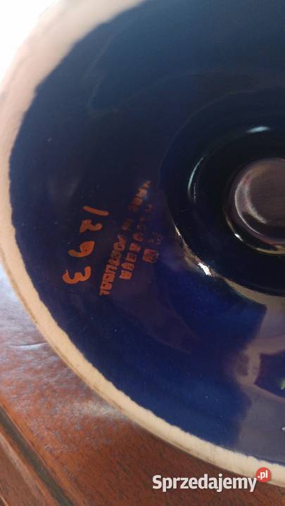 Amfora wazon Alcobaca Portugal Porcelana i szkło