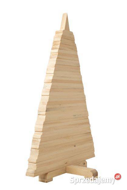 Choinka EKO naturalne drewno drzewko świąteczne Kalety