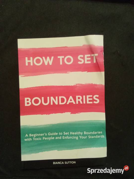 How to set boundaries angielsku miękka Warszawa sprzedam