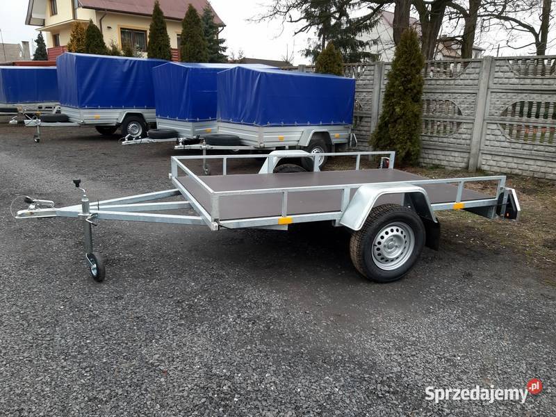 Przyczepka samochodowa 250x150 1 oś Knott Kielce sprzedam