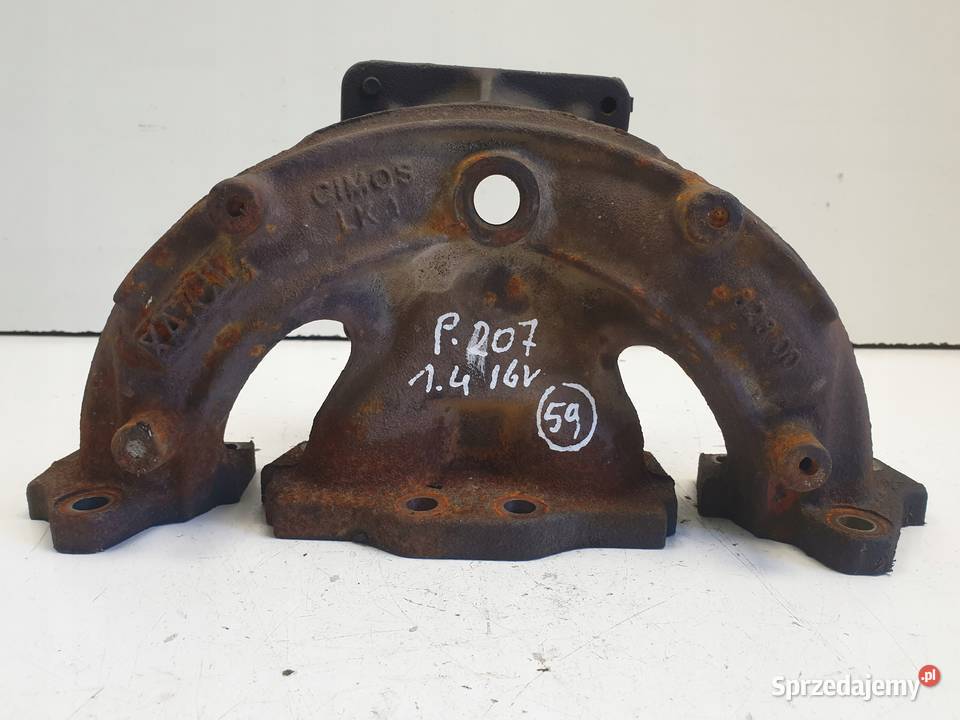 KOLEKTOR WYDECHOWY Peugeot 207 14 16V KFU Rudka