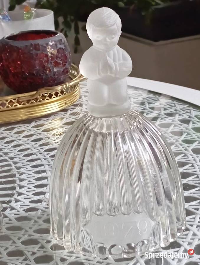 Dzwonek kryształowy Goebel 1979 r Porcelana i szkło Zielona Góra