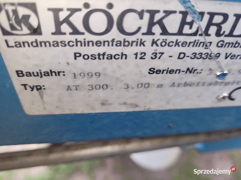 Siewnik kockerling at300 bezpośredniego nieuszkodzony Siewniki i sadzarki pomorskie Sztum