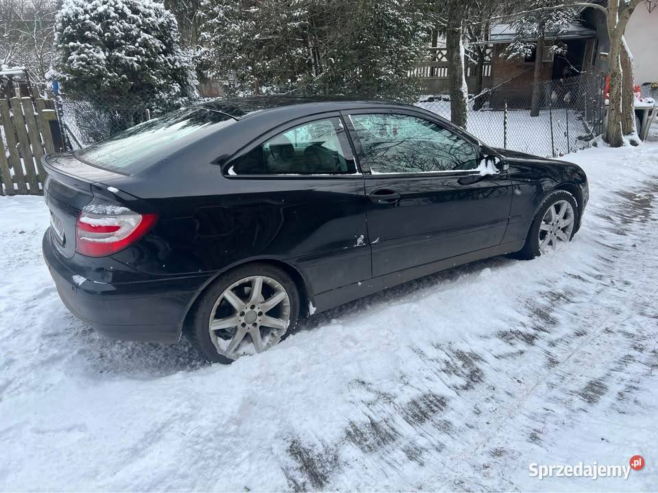 Mercedes C coupe w203 lift prawie idealny Opacz-Kolonia