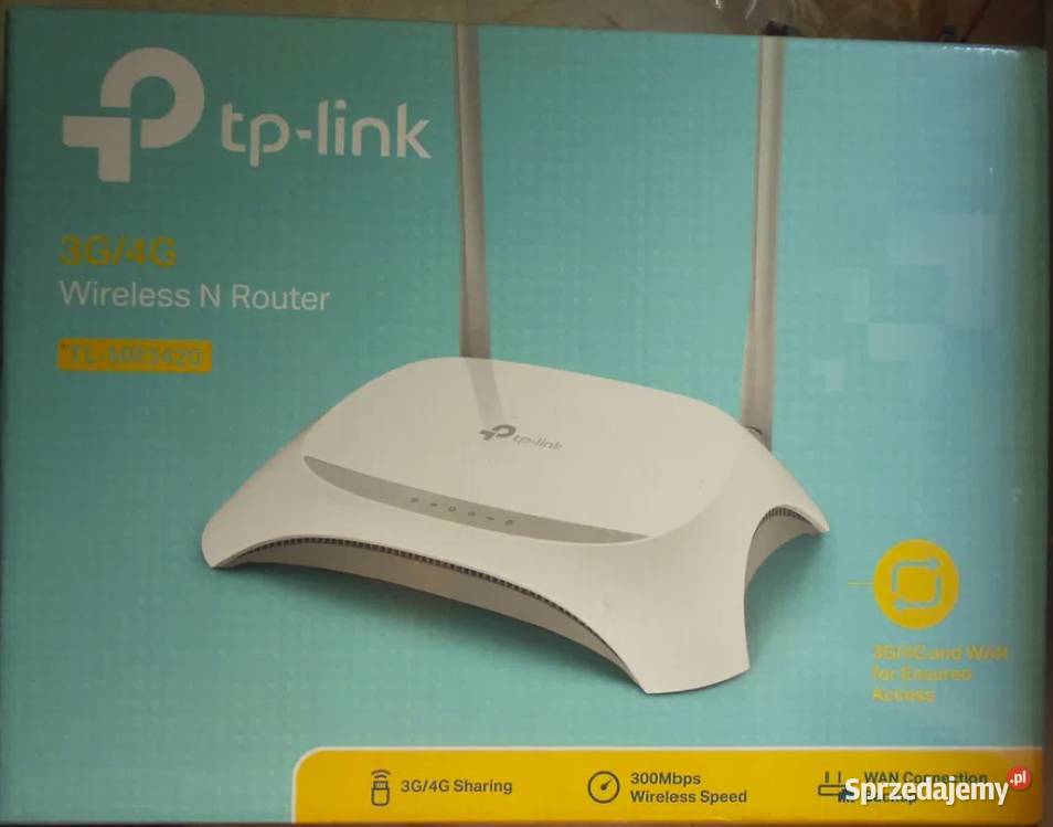 Router TPLink TLMR3420 3G 4G Warszawa sprzedam