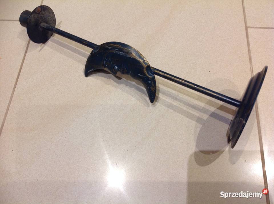 Świecznik Metalowy Vintage Nowa Sól