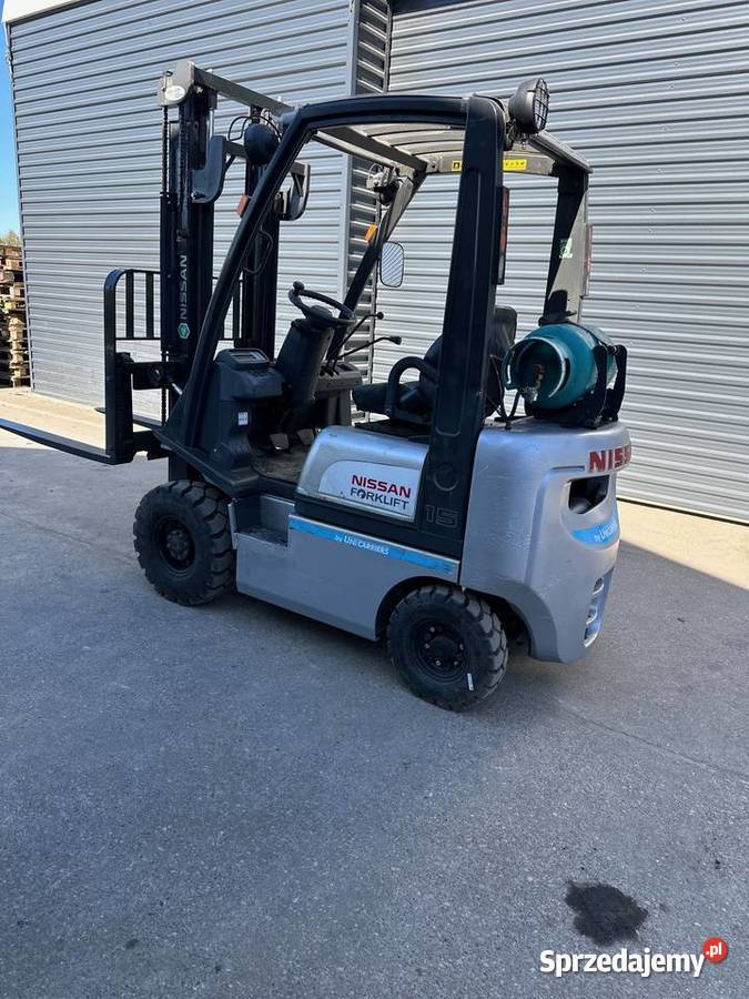 Wózek widłowy NISSAN 15 by UniCarriers Warszawa