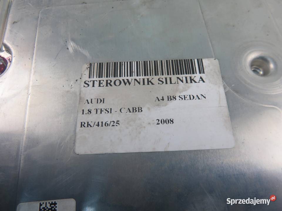 STEROWNIK AUDI A4 B8 SEDAN 18 TFSI 8K1907115A