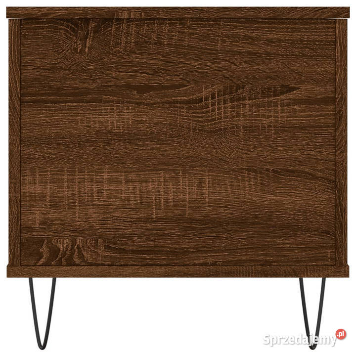 Stolik kawowy brązowy dąb 90x445x45 WM830979 Warszawa sprzedam