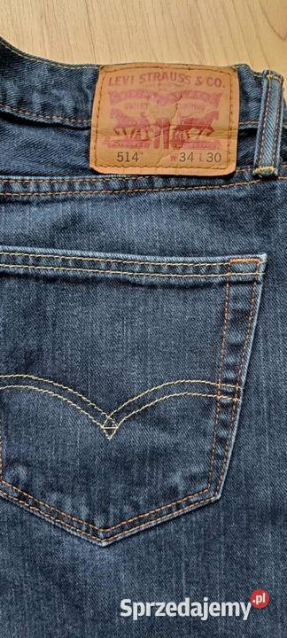 Jeansy Levis 514 W34 L30 Odzież codzienna Warszawa