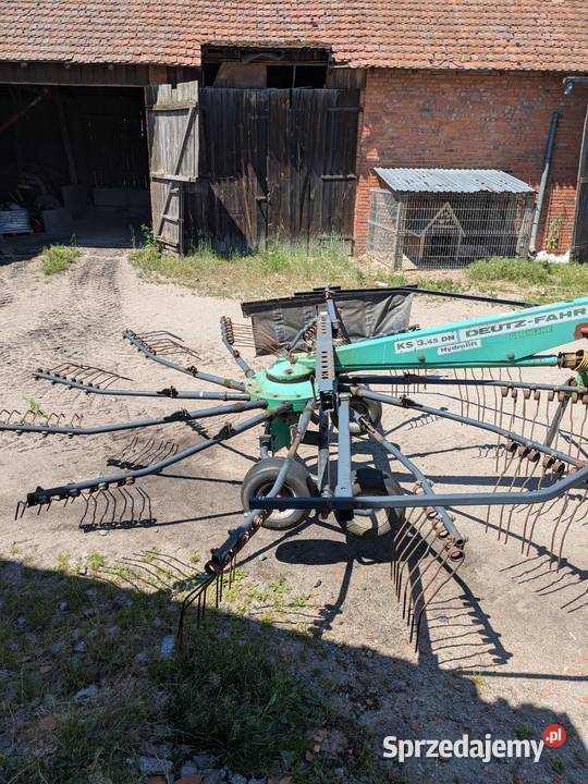 Zgrabiarka Deutz Fahr Rolnictwo Doruchów sprzedam