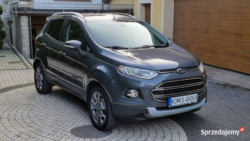 Ford EcoSport Climatronic PółSkóry Super Stan centralny zamek Płońsk