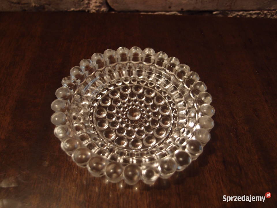 Duża stylowa popielniczka stara popielnica Łódź sprzedam