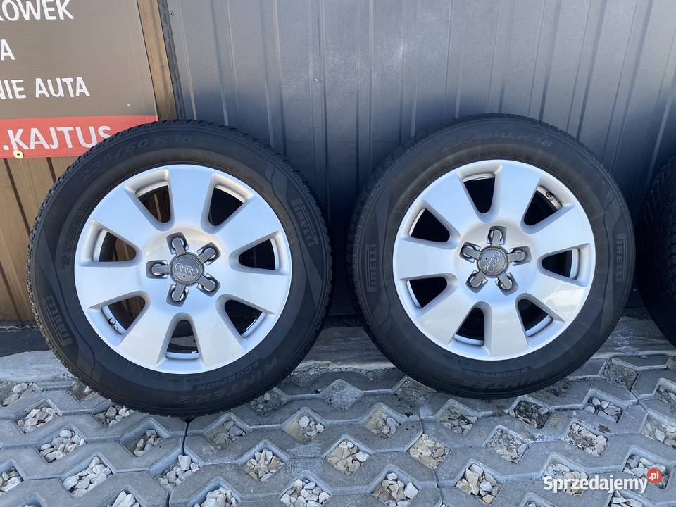 Koła Audi Q7 23560 R18 Opony 2020r Pirelli sprzedam