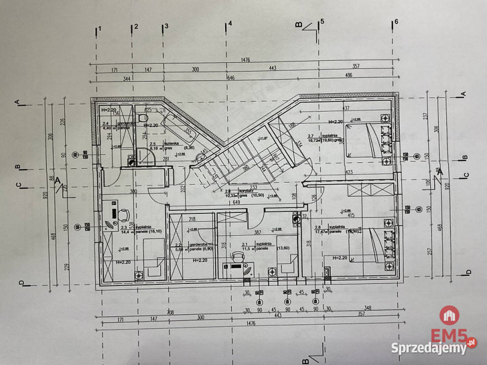 Dom wolnostojący 190m2 Sochonie Rok budowy 2025