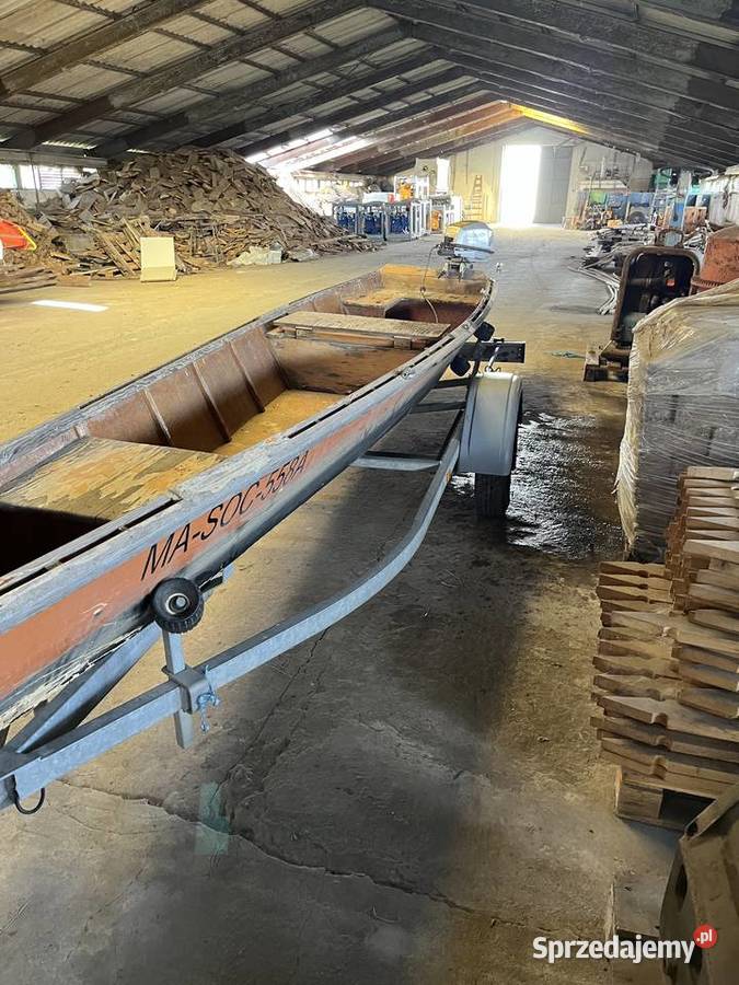 Łódka pychówka przyczepka silnik HONDA 5 Sochaczew
