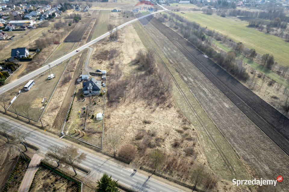 Nasielsk działka pod rzemiosło i usługi MPZP 18m Nieruchomości