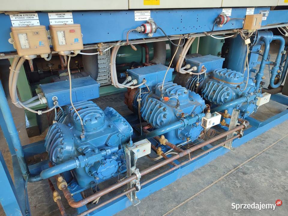 Zespół sprężarkowy Bitzer 6G30 6H25 200kW małopolskie Niedźwiedź