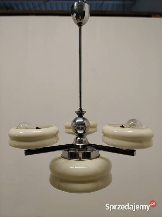żyrandol sufitowy art Deco vintage lata 50te sprzedam