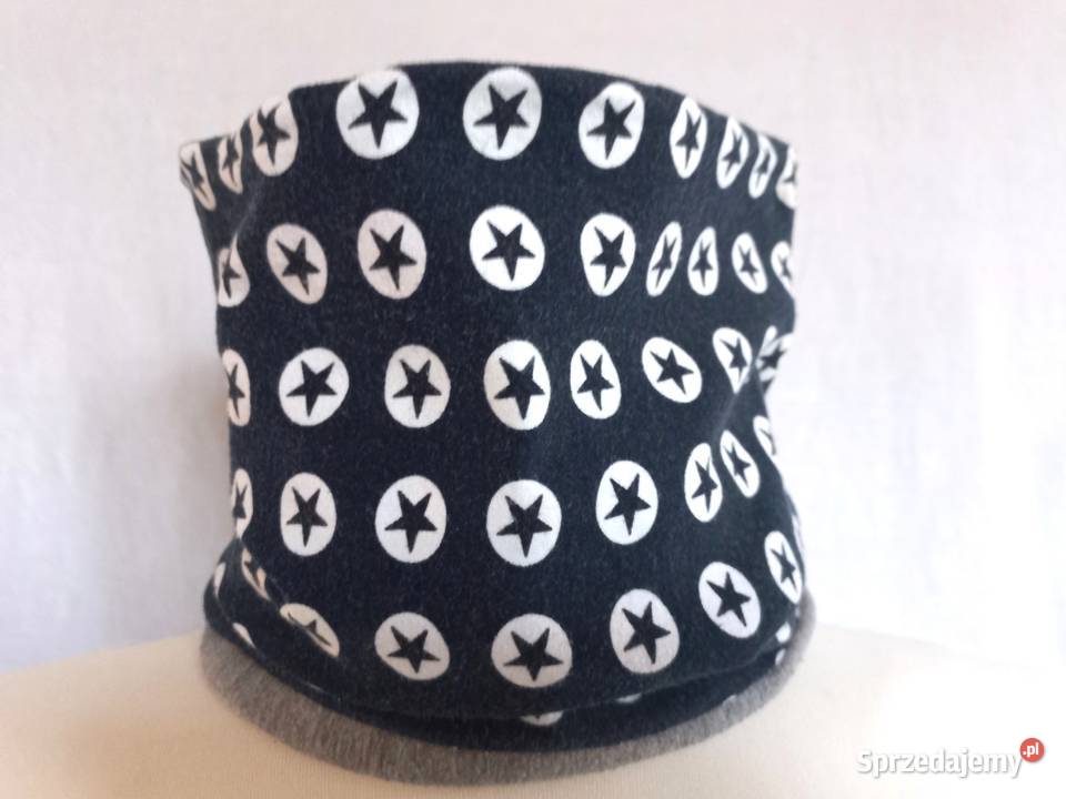 Komin na szyję Granatowy r SM Gwiazdki Unisex Białystok sprzedam