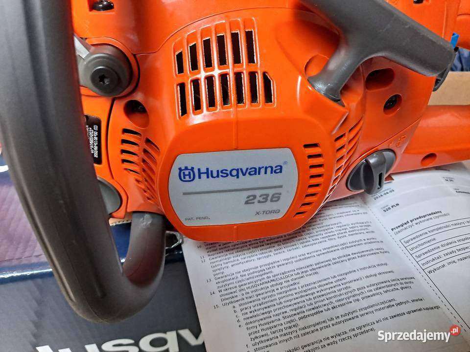 Nowa piła husqvarna 236 xtorq