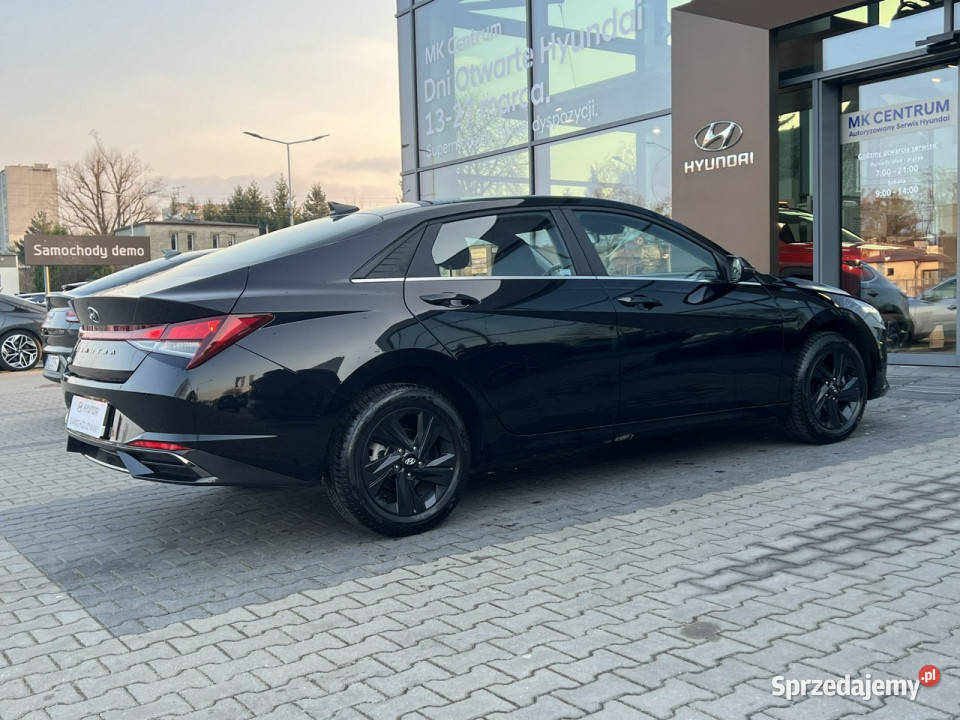 Hyundai Elantra 16 MPI 123 Smart Salon Polska czujnik parkowania łódzkie Piotrków Trybunalski