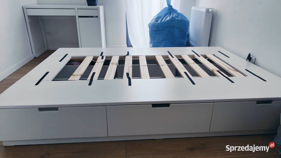 Rama łóżka Ikea nordli Skórzewo