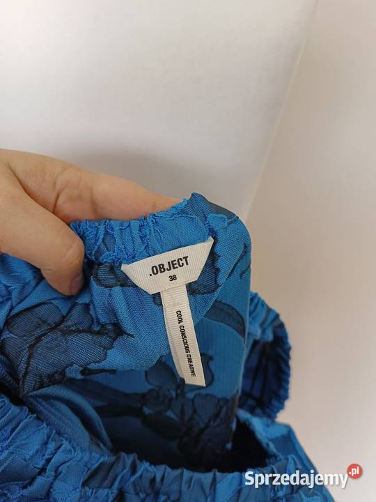 Sukienka OBJECT r 38 haft kwiatowy bufiaste Gdynia