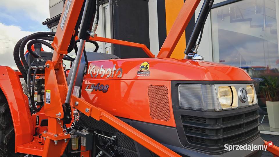 Kubota L3408 z ładowaczem czołowym MIKANN CR2 Radomsko