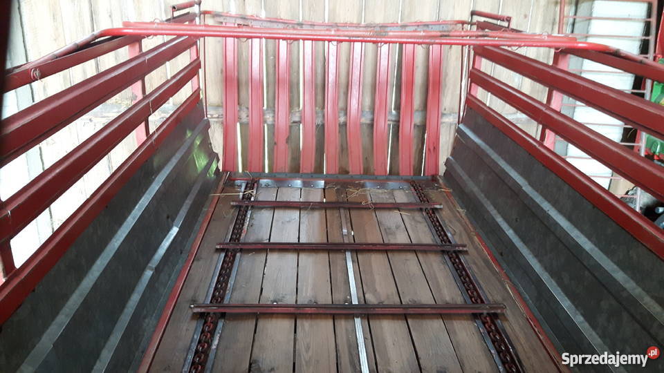 Przyczepa z kosiarką Ścinacz zielonek Krynki-Sobole