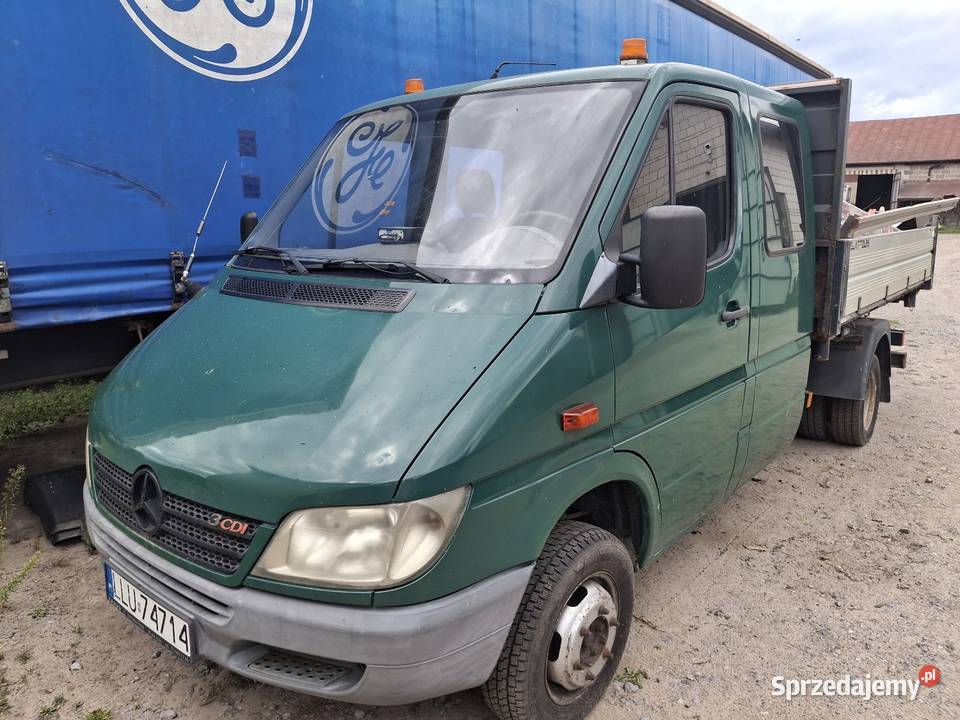 Mercedes sprinter cdi 2003 blaszak kiper lubelskie