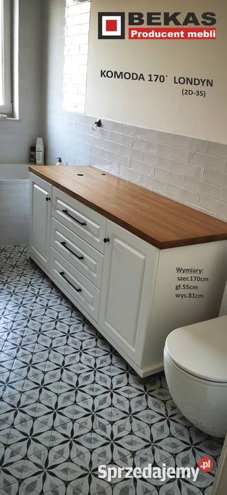 Komoda Szafka Zabudowa ŁAZIENKA Kuchnia Salon Łazienkowe Rzgów