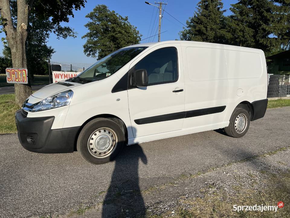 Citroen Jumpy Long 20 HDI 2015r Klima elektryczne szyby Poddębice