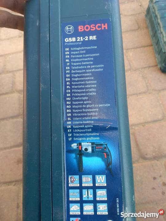 Pudełko walizka Bosch wiertarka młotowiertarka Pozostałe Namysłów