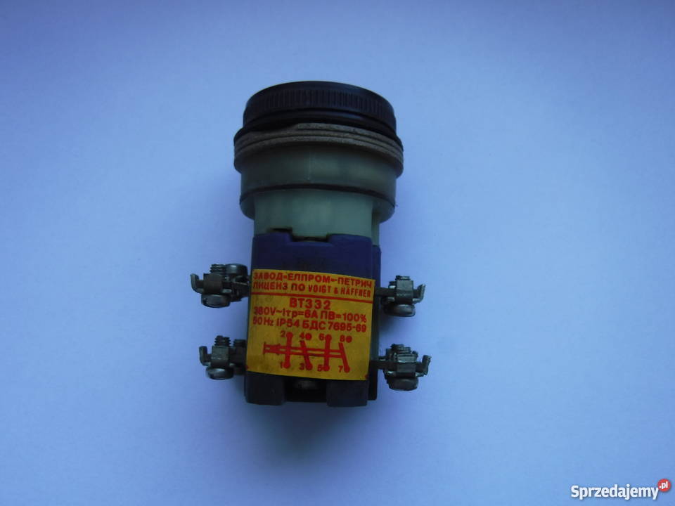 Przycisk sterowniczy BT332 IP54 380V 6A Nowy Szydłowiec