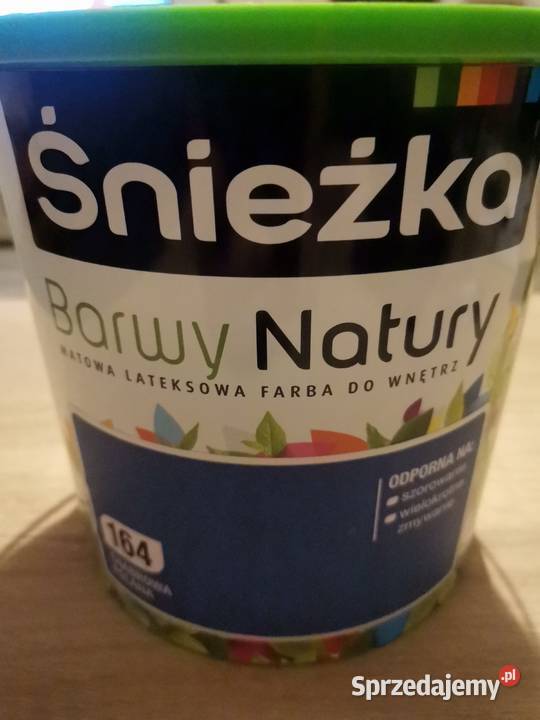 FARBA ŚNIEŻKA BARWY NATURY MATOW LATEKSOW DO Międzychód