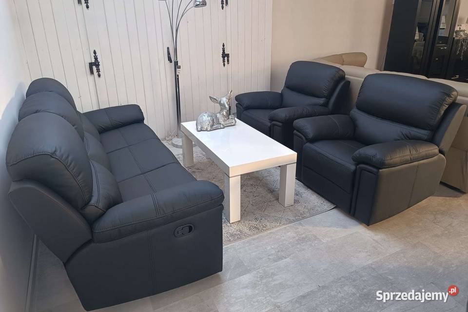 Komplet wypoczynkowy DAKOTA 311 relaksy funkcja Piasek