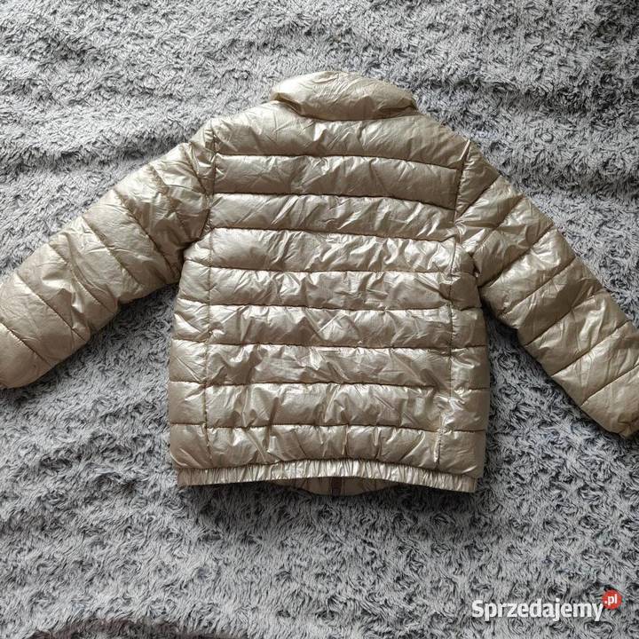 Złota kurtka ZARA mazowieckie Warszawa