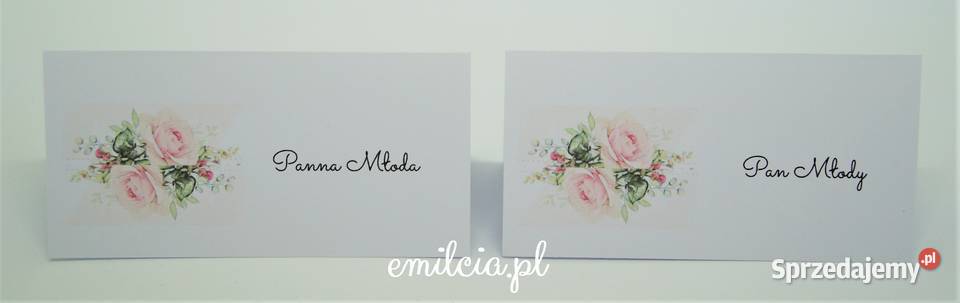 Winietki wykonane na zamówienia ŚLUB Wedding Zielona Góra sprzedam